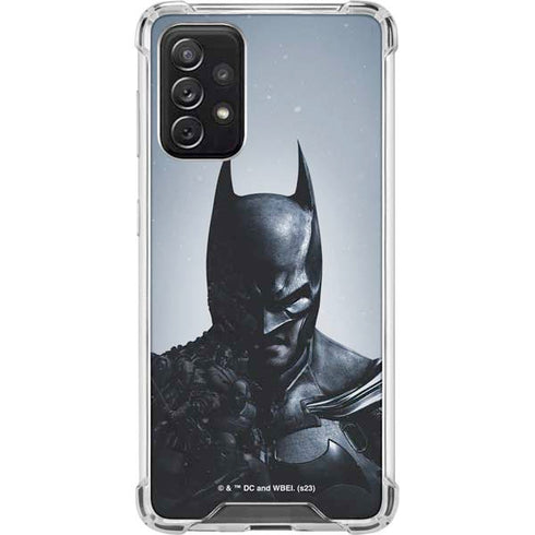 DC Comics Arkham Origins Batman Galaxy A72 5G Clear Case
